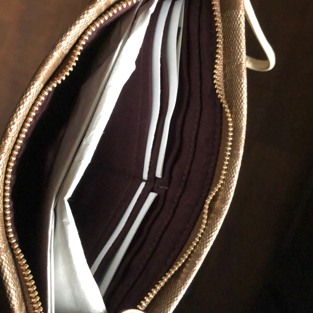 Gold coach wristlet - Picture 2 of 2